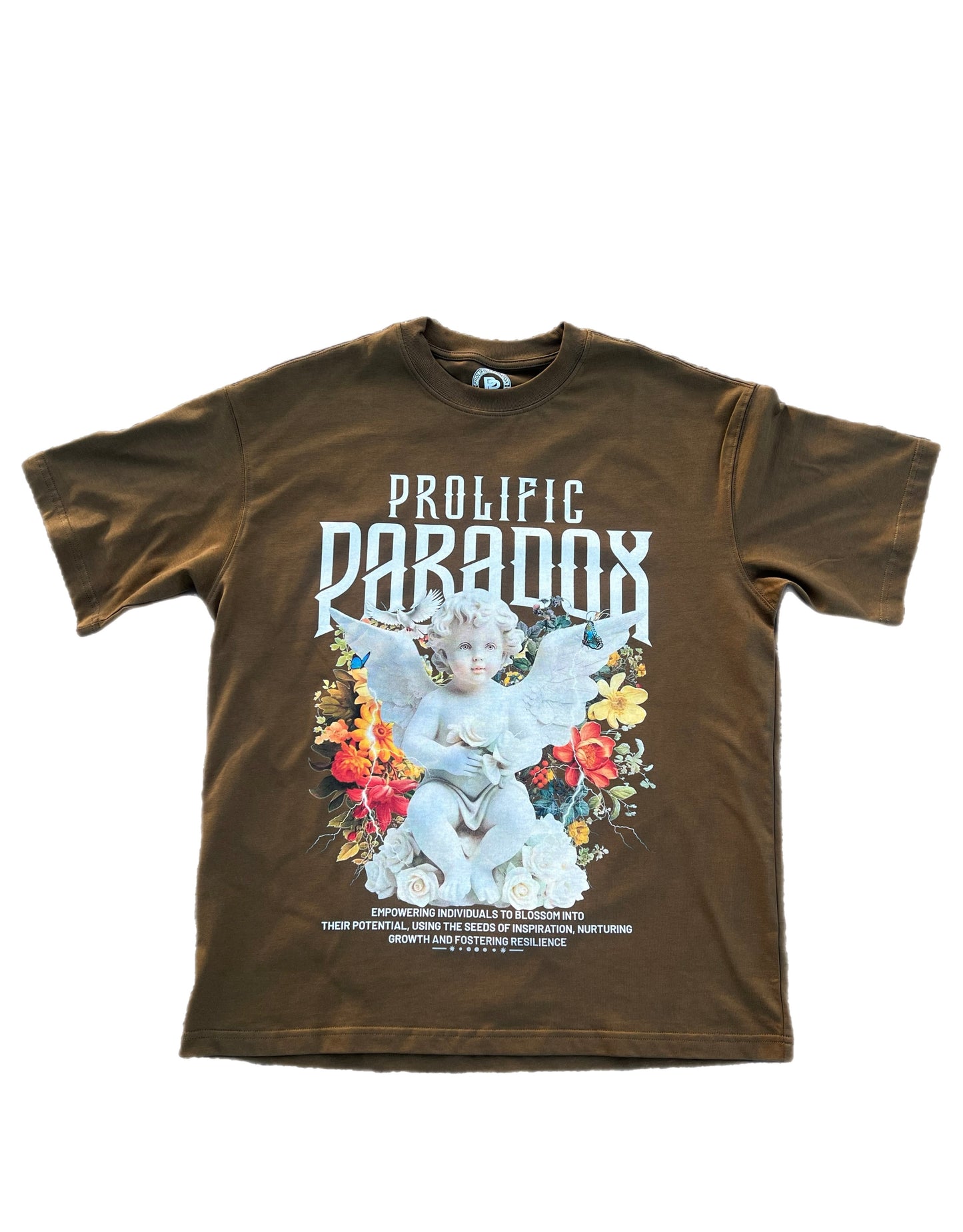 Dark Brown Angel Tee