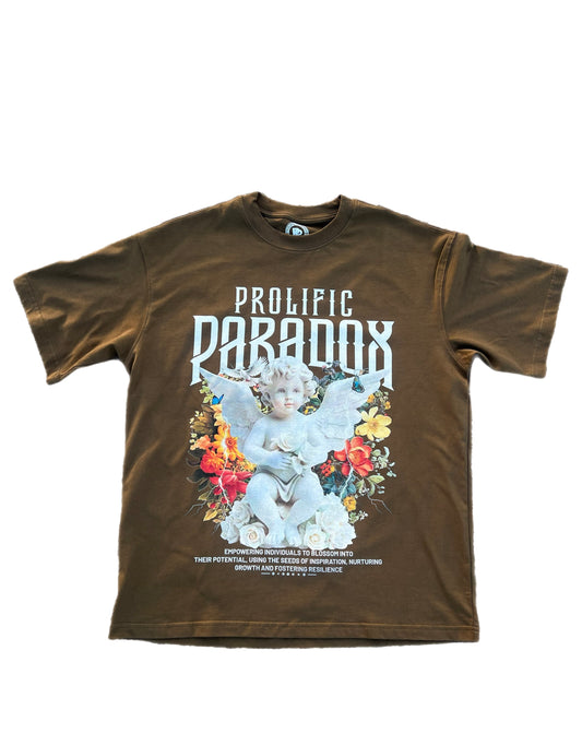 Dark Brown Angel Tee